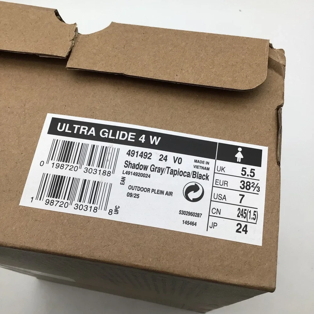 Salomon Ultra Glide 4 W Womens Trail Running Shoes Gray Tapioca Size 7 NEW